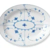 Eksklusive Steldele|Musselmalet Riflet*Royal Copenhagen Musselmalet Riflet fad, 36,5 cm