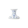 Eksklusive Steldele|Musselmalet Riflet*Royal Copenhagen Musselmalet Riflet lysestage, 7,5 cm