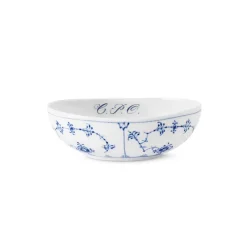 Eksklusive Steldele|Musselmalet Riflet*Royal Copenhagen Musselmalet Riflet oval skål, , 37 cl Bespoke