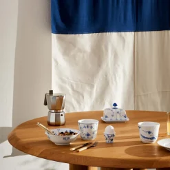 Eksklusive Steldele|Musselmalet Riflet*Royal Copenhagen Musselmalet Riflet skål, 35 cl