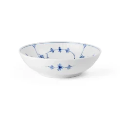 Eksklusive Steldele|Musselmalet Riflet*Royal Copenhagen skål, 110 cl Musselmalet Riflet