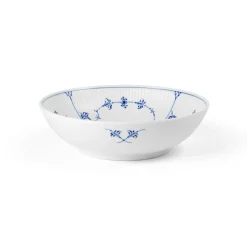 Eksklusive Steldele|Musselmalet Riflet*Royal Copenhagen skål, 110 cl Musselmalet Riflet