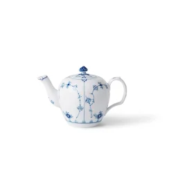 Eksklusive Steldele|Musselmalet Riflet*Royal Copenhagen Musselmalet Riflet tekande, 35 cl