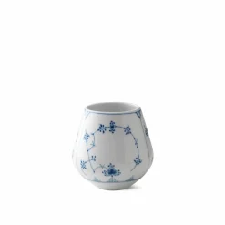 Eksklusive Steldele|Musselmalet Riflet*Royal Copenhagen Musselmalet Riflet vase, 12 cm