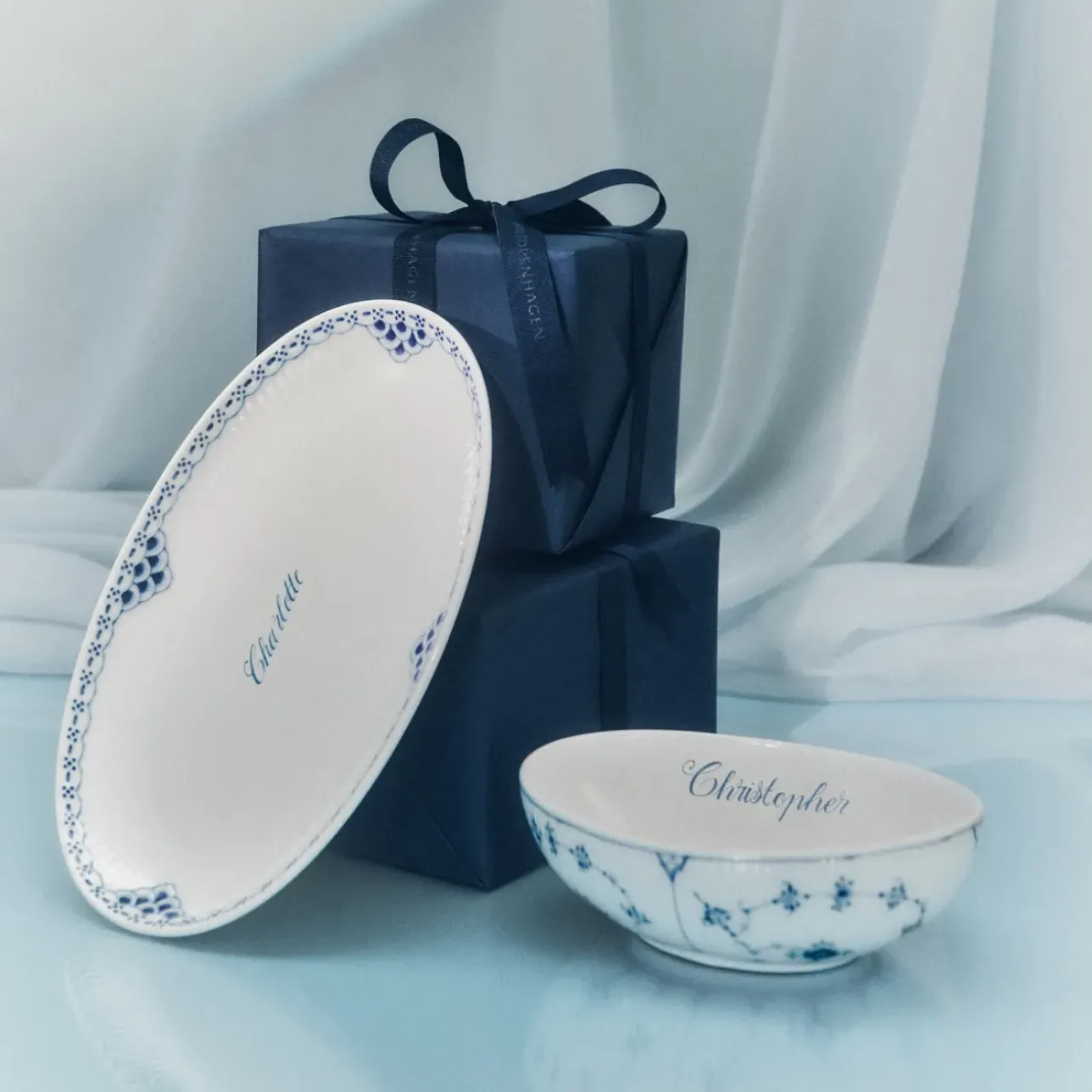 Prinsesse|Aktiv Asietter*Royal Copenhagen Prinsesse asiet, , 23,5 cm Bespoke