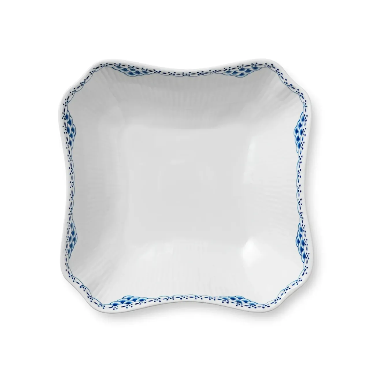 Prinsesse|Snackskåle*Royal Copenhagen Prinsesse firkantet skål, 80 cl