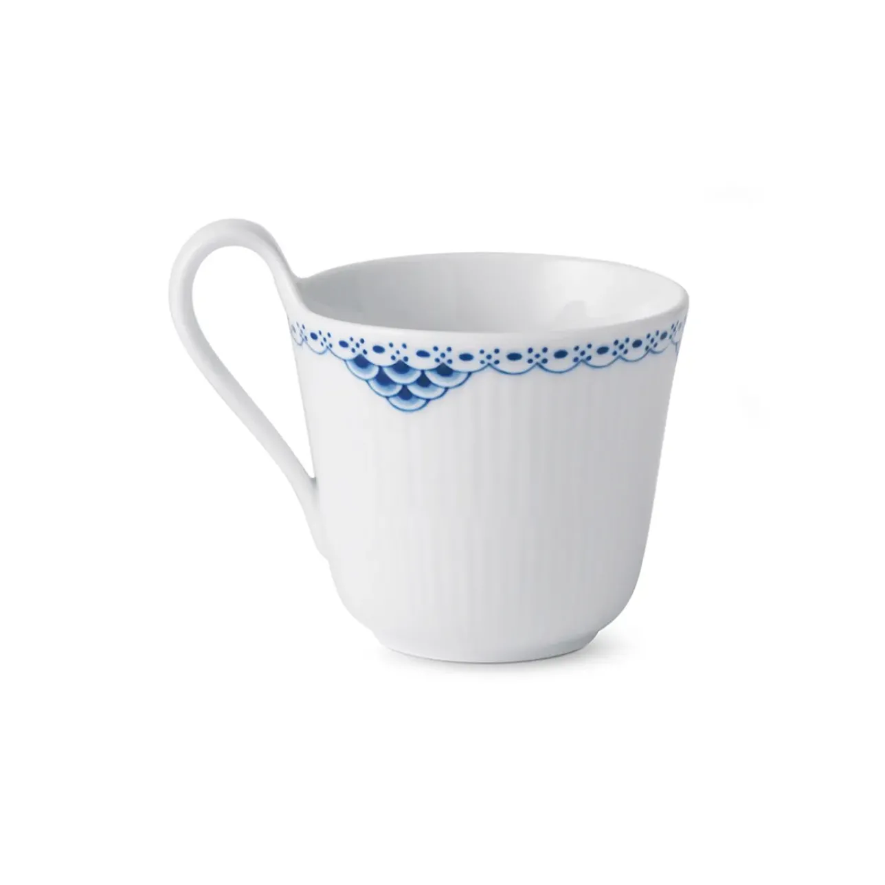 Prinsesse|Kaffekopper*Royal Copenhagen Prinsesse Højhankskop, 33 cl