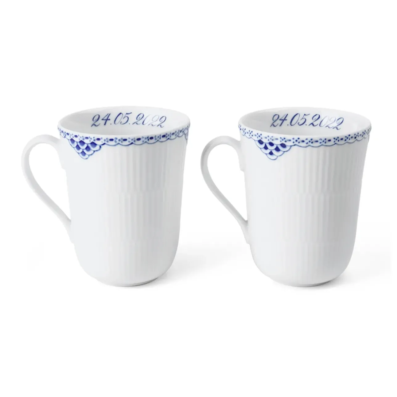 Prinsesse*Royal Copenhagen Prinsesse kop, , 33 cl, 2 stk. Bespoke