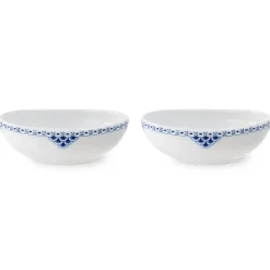 Prinsesse|Snackskåle*Royal Copenhagen Prinsesse oval skål, 37 cl, 2 stk.