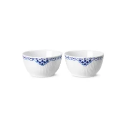 Prinsesse|Snackskåle*Royal Copenhagen Prinsesse skål, 15 cl, 2 stk.