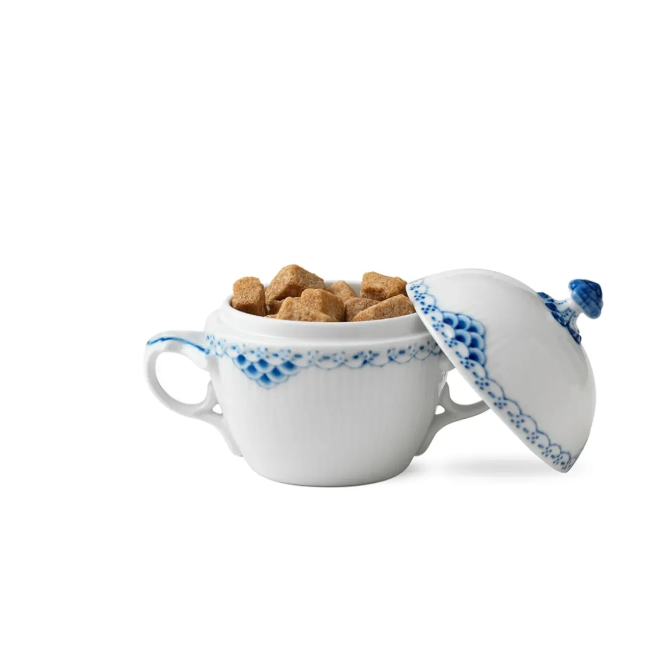 Prinsesse*Royal Copenhagen Prinsesse sukkerskål med låg, 20 cl