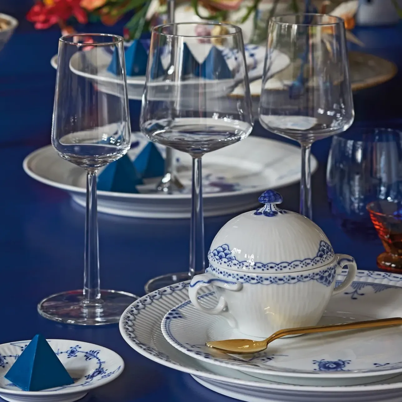 Prinsesse*Royal Copenhagen Prinsesse sukkerskål med låg, 20 cl
