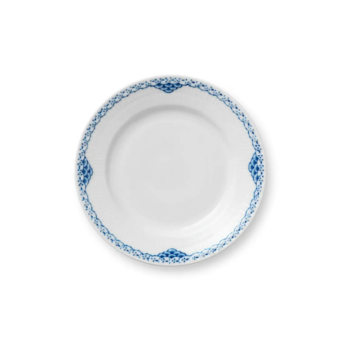 Prinsesse|Desserttallerkener*Royal Copenhagen Prinsesse tallerken, 17 cm