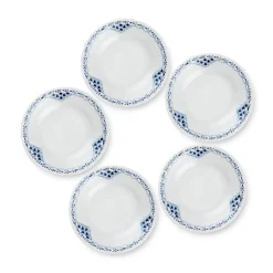 Prinsesse*Royal Copenhagen Prinsesse tallerken, 11 cm, 5 stk.