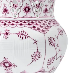 Eksklusive Steldele|Purpur Musselmalet Helblonde Med Guld*Royal Copenhagen Purpur Musselmalet Helblonde med Guld vase, Limited Edition, 22 cm