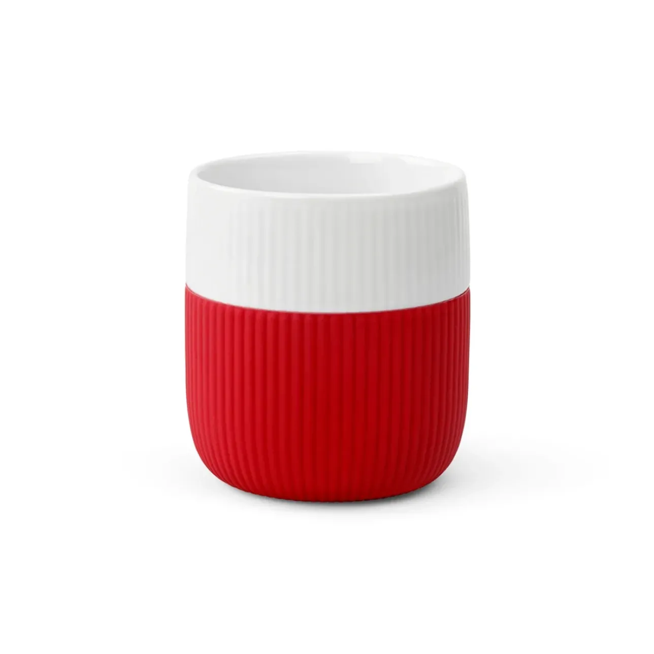 Riflet Contrast|Kaffekopper*Royal Copenhagen Riflet Contrast krus, , 35 cl Julestjerne