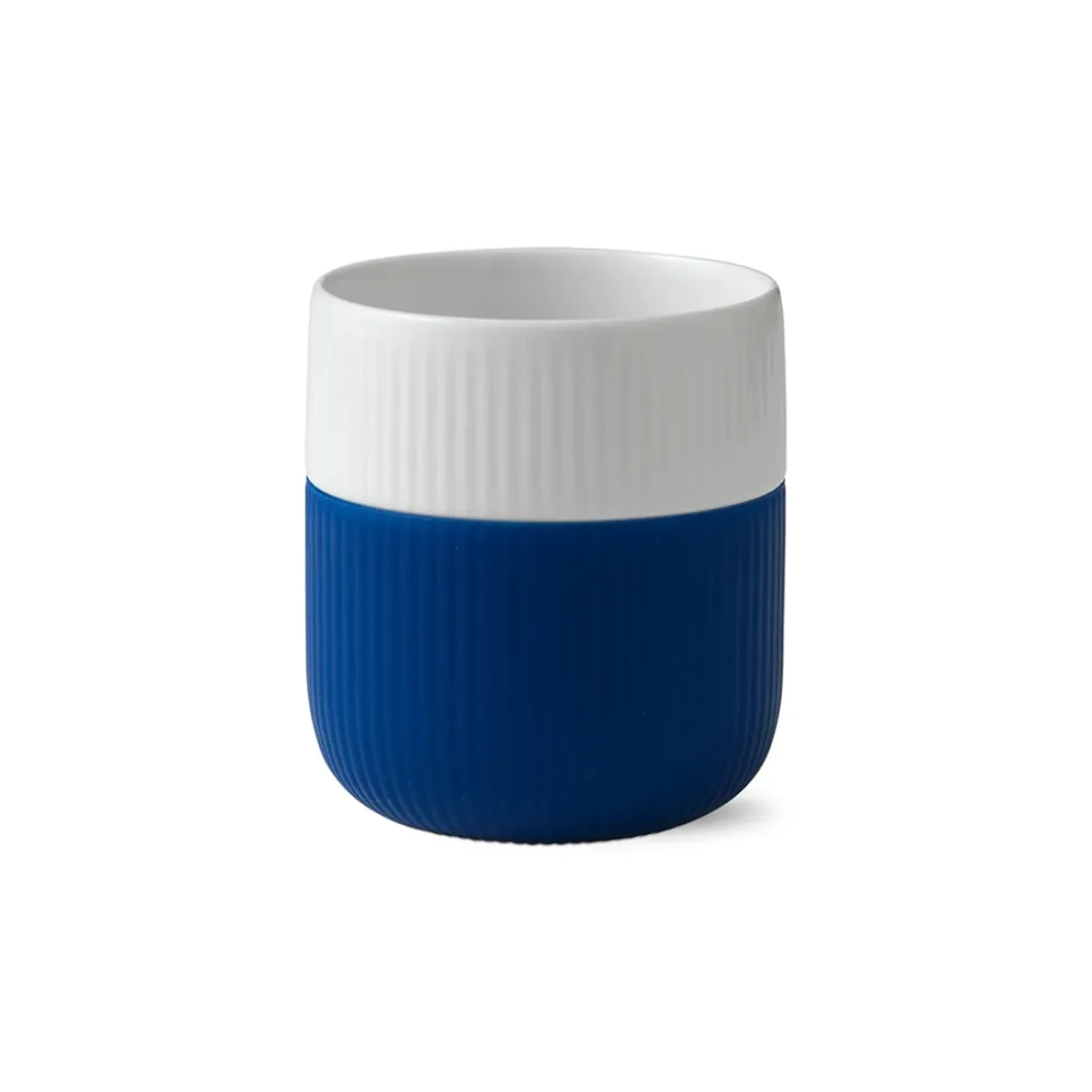 Riflet Contrast|Kaffekopper*Royal Copenhagen Riflet Contrast krus, Mega Blå, 35 cl Mega blå