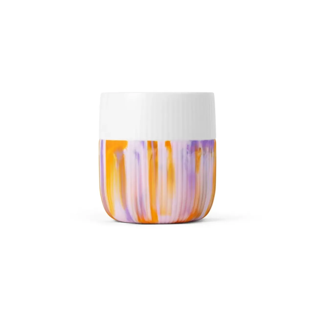 Riflet Contrast|Kaffekopper*Royal Copenhagen Riflet Contrast Marble krus, , 35 cl Morning Sky