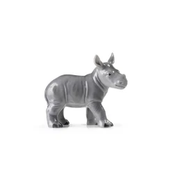 Blå Samlerartikler|Blå Samlerartikler*Royal Copenhagen Årsfigur 2025, babynæsehorn, 12 cm