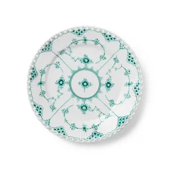 Eksklusive Steldele|Smaragd Musselmalet Helblonde*Royal Copenhagen Smaragd Musselmalet Helblonde tallerken, 19 cm