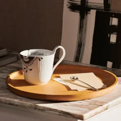 Sort Mega Riflet|Kaffekopper*Royal Copenhagen Sort Mega Riflet højhankskop, , 33 cl Bespoke