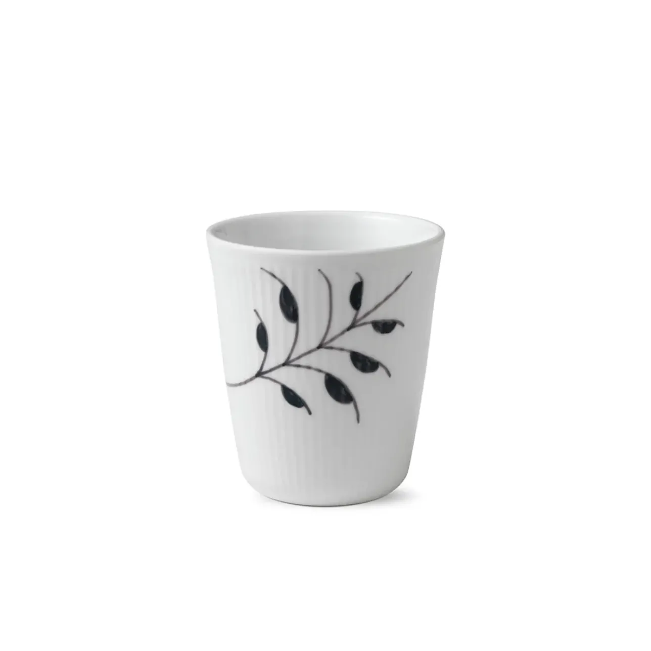 Sort Mega Riflet|Kaffekopper*Royal Copenhagen Sort Mega Riflet termokrus, 29 cl