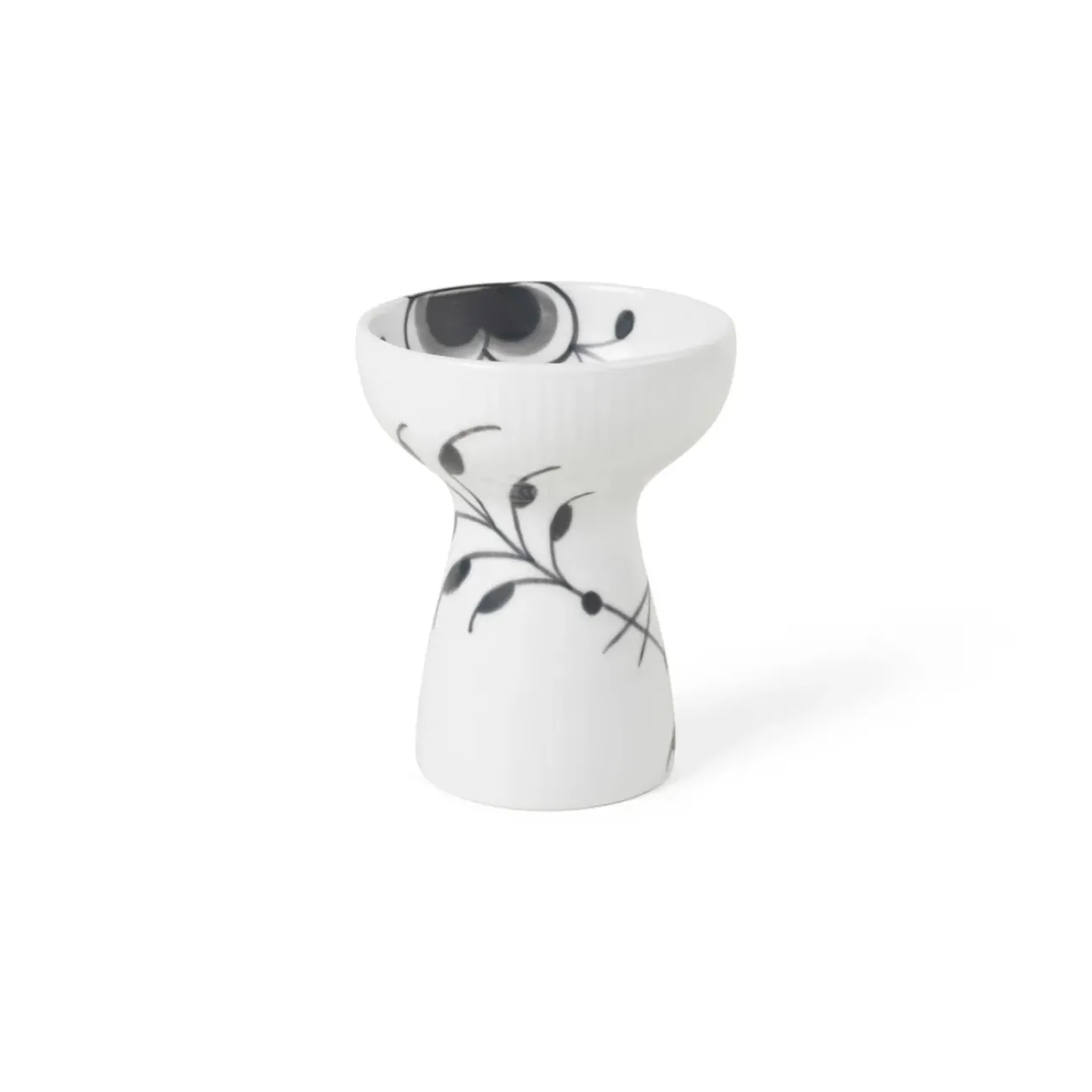 Sort Mega Riflet|Home Décor*Royal Copenhagen Sort Mega Riflet vase, 11 cm
