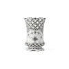 Eksklusive Steldele|Sort Musselmalet Helblonde*Royal Copenhagen Sort Musselmalet Helblonde vase, 11 cm
