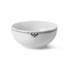 Sort Riflet Blonde|Salatskåle*Royal Copenhagen Sort Riflet Blonde skål, 110 cl