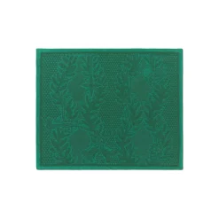 Stjerne Riflet Jul|Julepynt*Royal Copenhagen Stjerne Riflet Jul dækkeserviet, grøn, 45 x 35 cm, 2 stk. Grøn Stjerne Riflet Jul