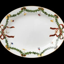 Stjerne Riflet Jul|Fade*Royal Copenhagen Stjerne Riflet Jul fad, 37 cm