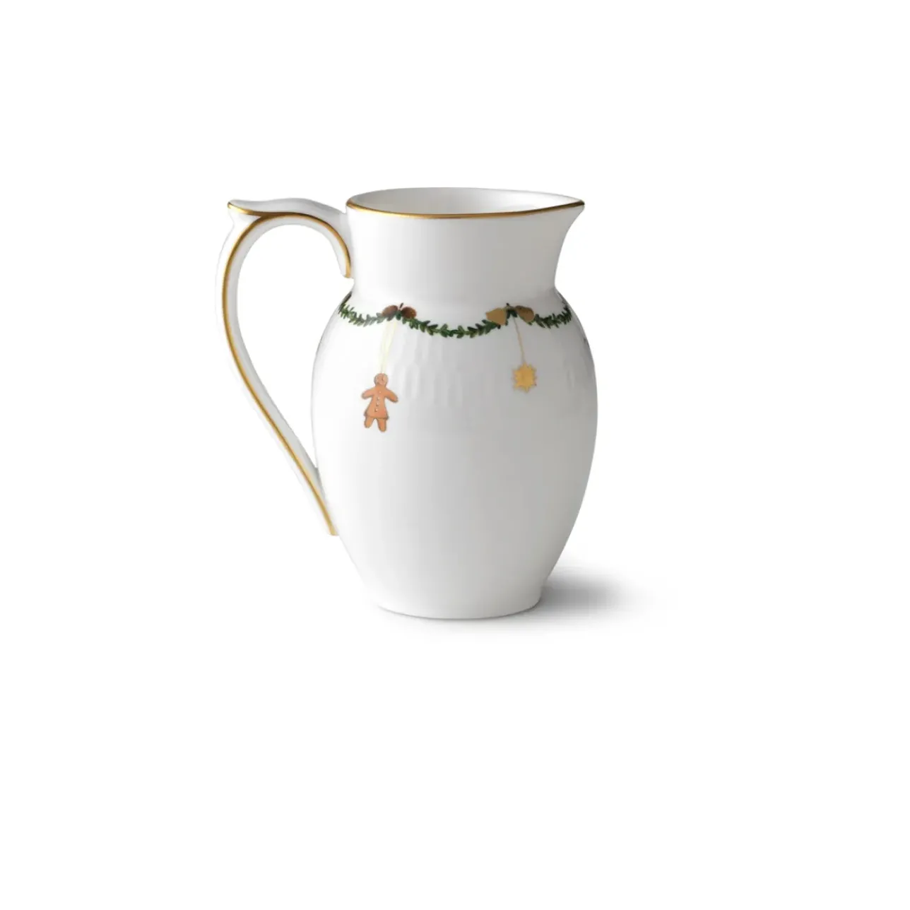 Stjerne Riflet Jul|Kander*Royal Copenhagen Stjerne Riflet Jul mælkekande, 39 cl