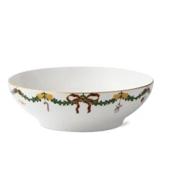 Stjerne Riflet Jul|Frugtskåle*Royal Copenhagen Stjerne Riflet Jul skål, 220 cl
