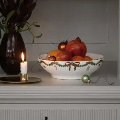 Stjerne Riflet Jul|Frugtskåle*Royal Copenhagen Stjerne Riflet Jul skål, 220 cl