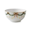 Stjerne Riflet Jul|Salatskåle*Royal Copenhagen Stjerne Riflet Jul skål, 180 cl