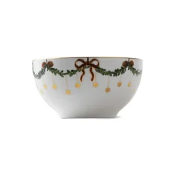Stjerne Riflet Jul|Salatskåle*Royal Copenhagen Stjerne Riflet Jul skål, 180 cl