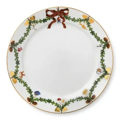 Stjerne Riflet Jul*Royal Copenhagen Stjerne Riflet Jul tallerken, 27 cm