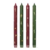 Stjerne Riflet Jul|Julepynt*Royal Copenhagen Stjerner Riflet Jul lys, 28 cm, 4 stk.