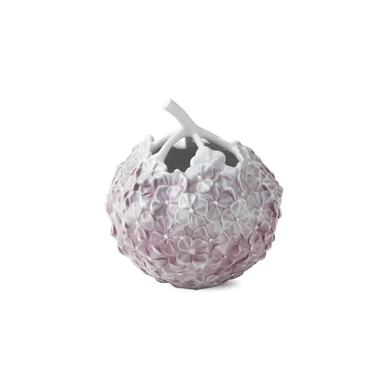 The Art Of Giving Flowers|Home Décor*Royal Copenhagen The Art of Giving Flowers Vase, hortensia, , 10 cm Lilla