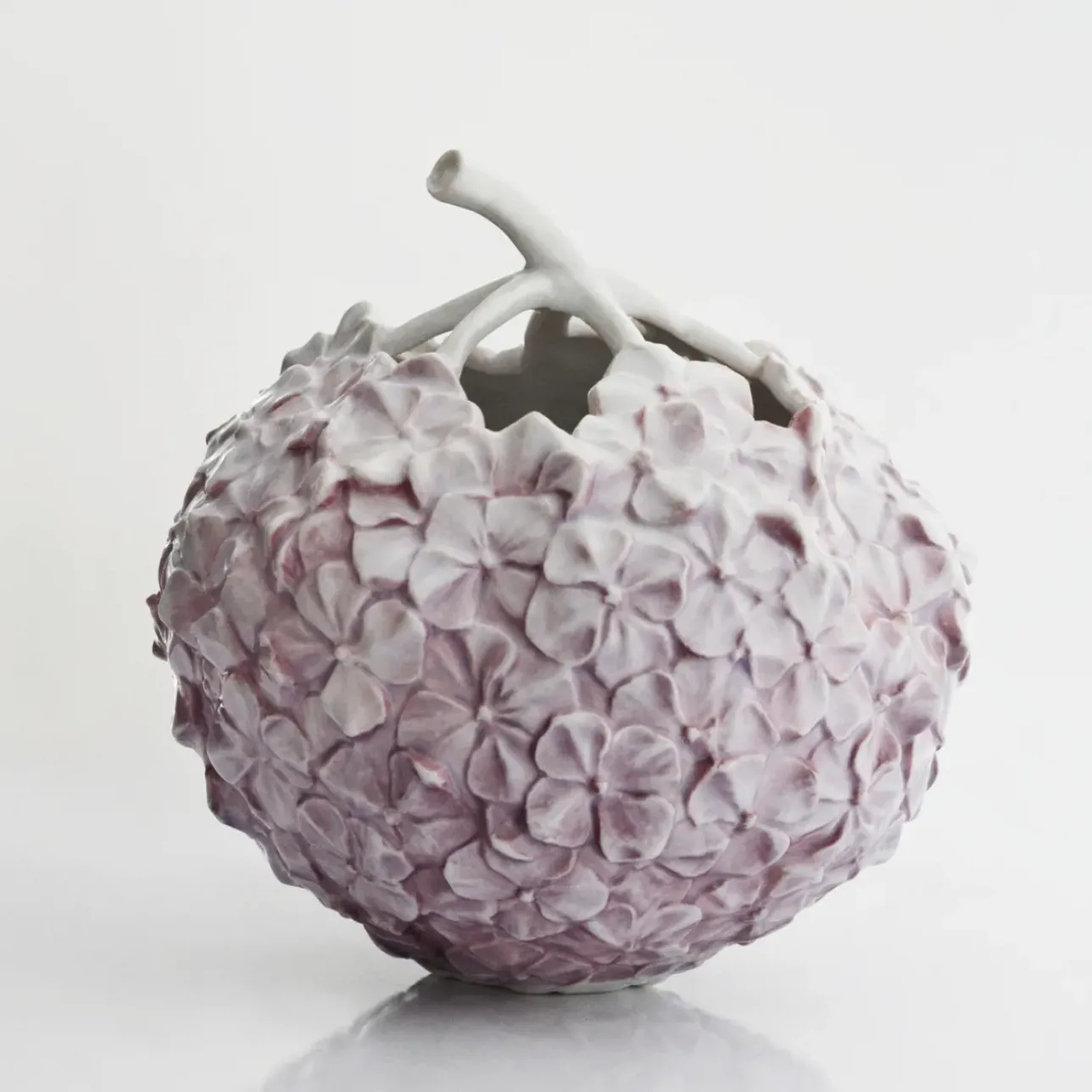 The Art Of Giving Flowers|Home Décor*Royal Copenhagen The Art of Giving Flowers Vase, hortensia, , 10 cm Lilla