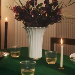 Home Décor|Vaser*Royal Copenhagen Vase med guldkant, 23 cm