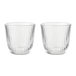 Waves|Glas*Royal Copenhagen Waves vandglas, 20 cl, 2 stk.